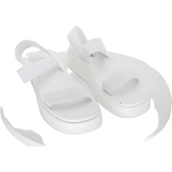 Steve Madden Shoes - Steve Madden Janice Women's White Sandal - Size 11